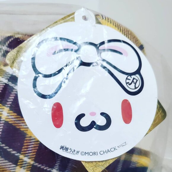 Chax GP All-Purpose Rabbit Plush Checker (Yellow) - Picture 4 of 4